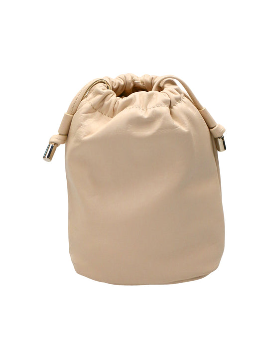 Borsa a secchiello da Donna in Vera Pelle | Gave Lux | GLX220525823FBG-S03_BEIGE