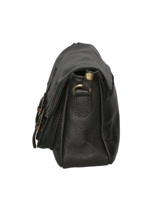 Beatriz Unisex-Umhängetasche aus echtem Leder
