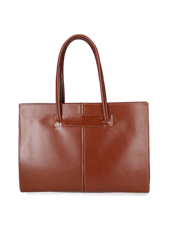 borsa a mano da Donna in Vera Pelle | Gave Lux | GLX22900823FBG-MARRONE