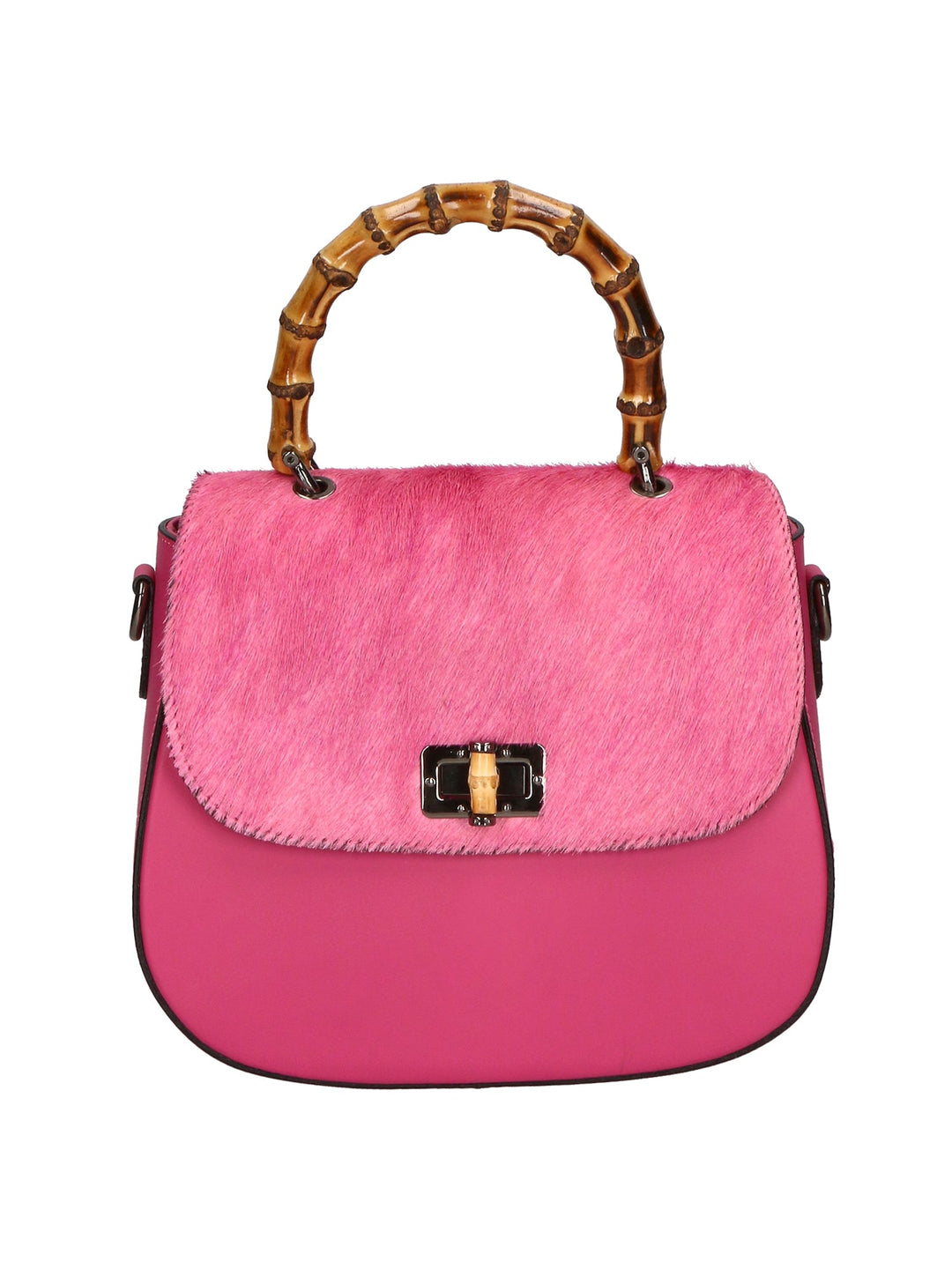 Borsa a mano da Donna in Vera Pelle | Gave Lux | GLX2219175623FBG-FUXIA_FUCHSIA