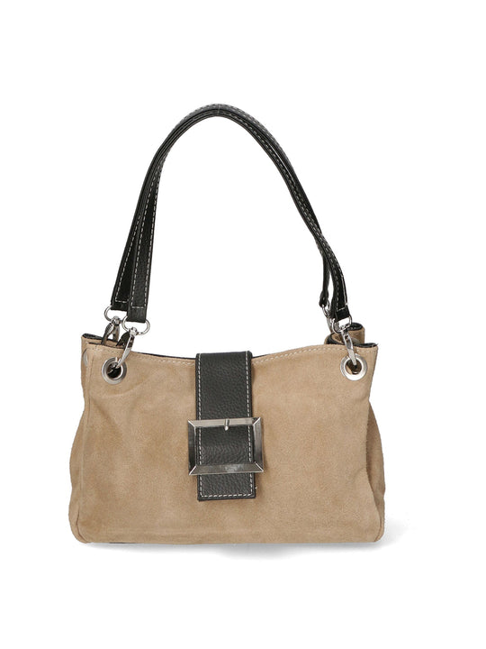 Borsa a mano da Donna in Vera Pelle | Gave Lux | GLX221002723FBG-009_TAUPE_SCURO