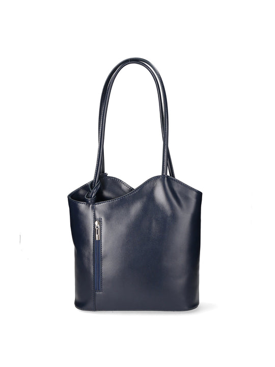 Borsa a spalla da Donna in Vera Pelle | Gave Lux | GLX22903923FBG-BLU