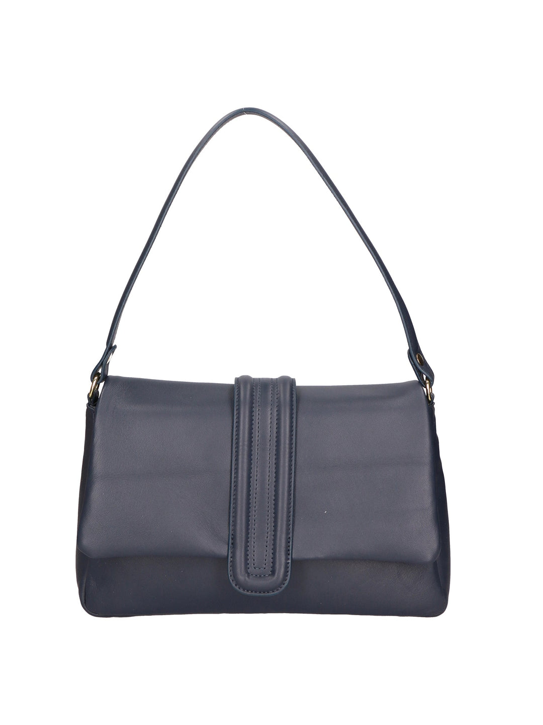 borsa a spalla da Donna in Vera Pelle | gave lux | GLX220649623FBG-S24_BLU_JEANS
