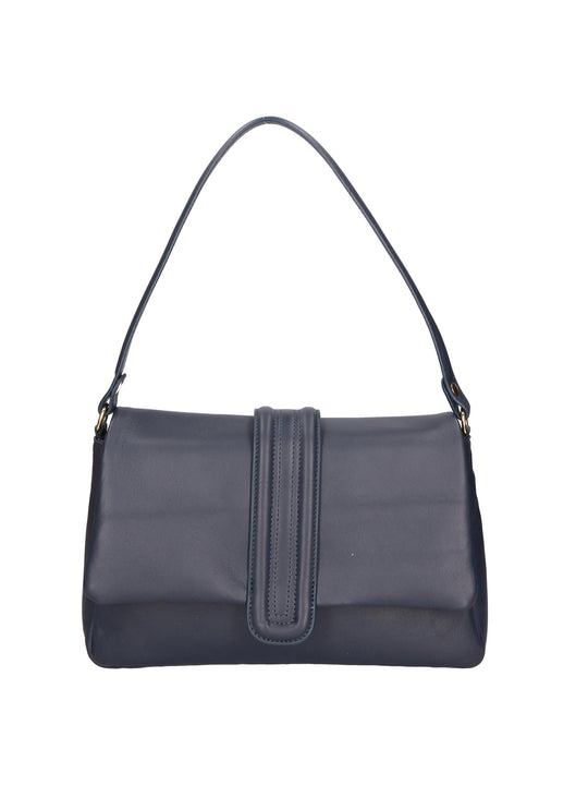 borsa a spalla da Donna in Vera Pelle | gave lux | GLX220649623FBG-S24_BLU_JEANS
