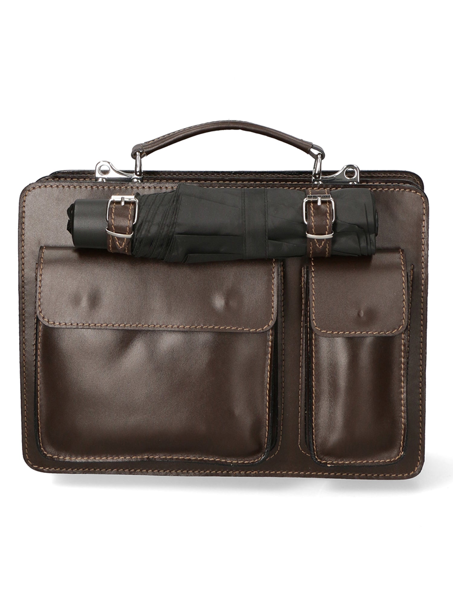 Borsa da lavoro Unisex in Vera Pelle | Gave Lux | GLX22700623FBG-T.MORO