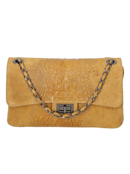 Edvige borsa a spalla da Donna in Vera Pelle