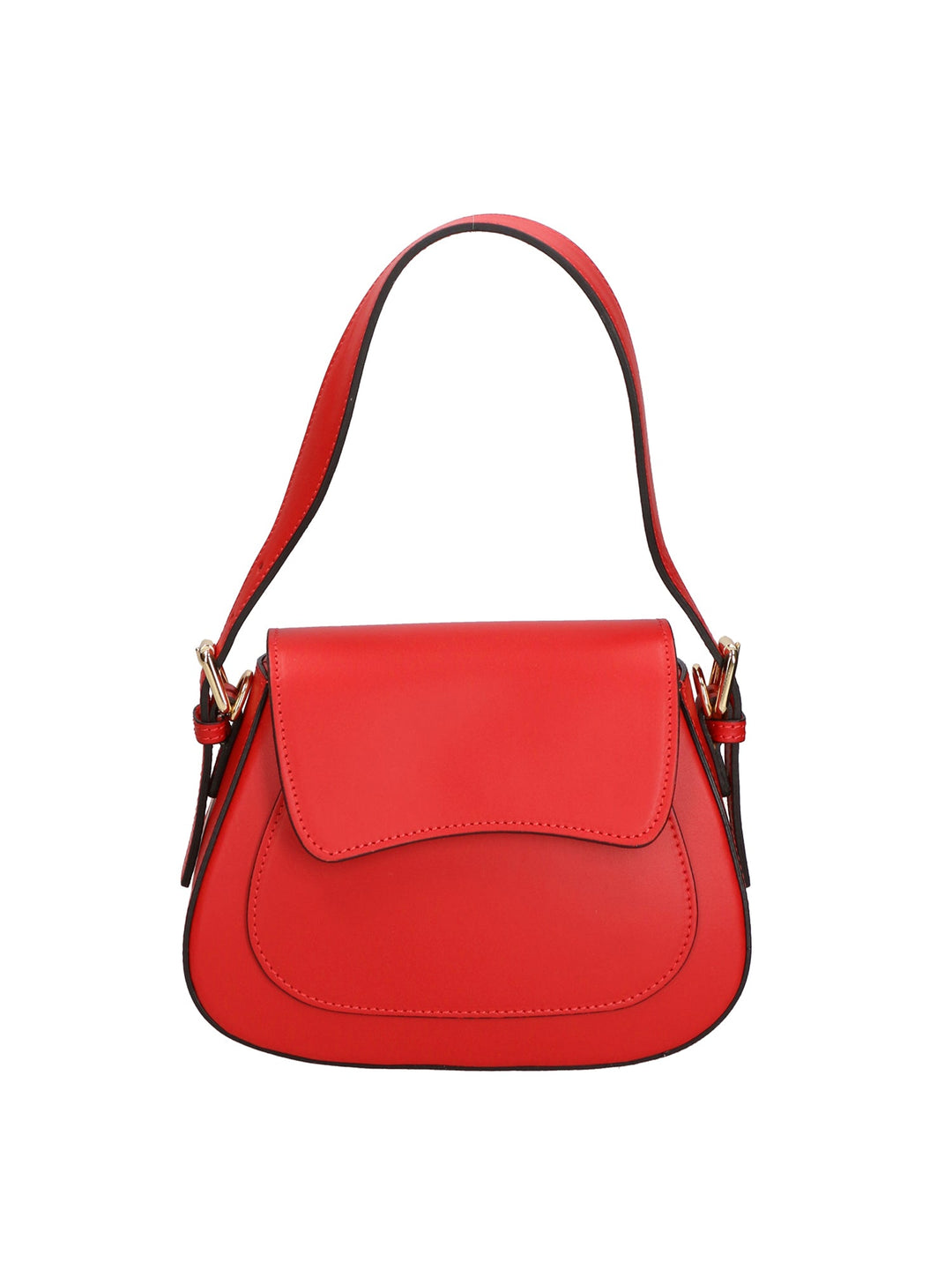 Borsa a spalla da Donna in Vera Pelle | Gave Lux | GLX220595823FBG-L214_ROSSO