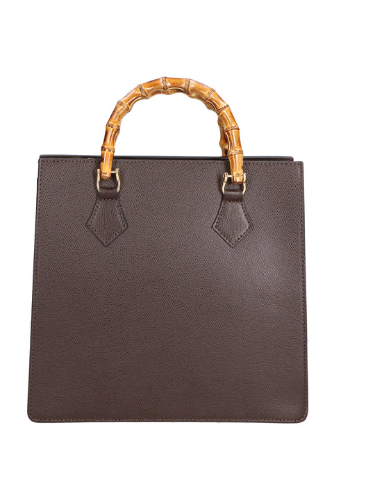 Borsa a mano da Donna in Vera Pelle | Gave Lux | GLX220652423FBG-P611_T.MORO