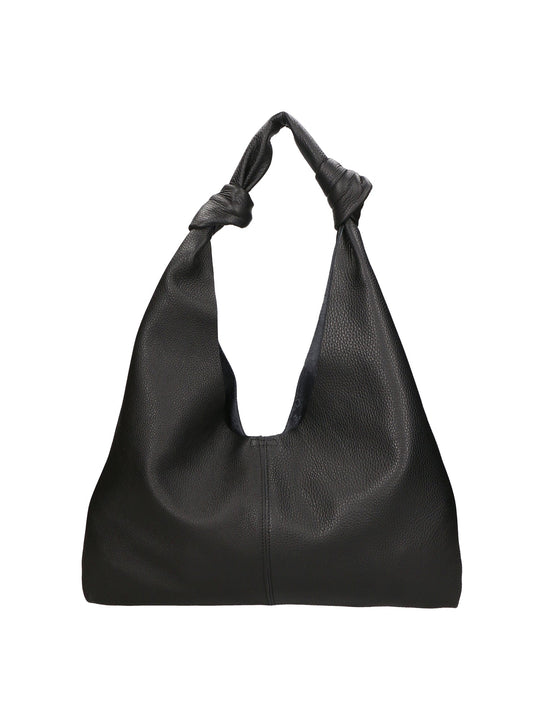Borsa a spalla da Donna in Vera Pelle | Gave Lux | GLX220600823FBG-D28_NERO_BLACK