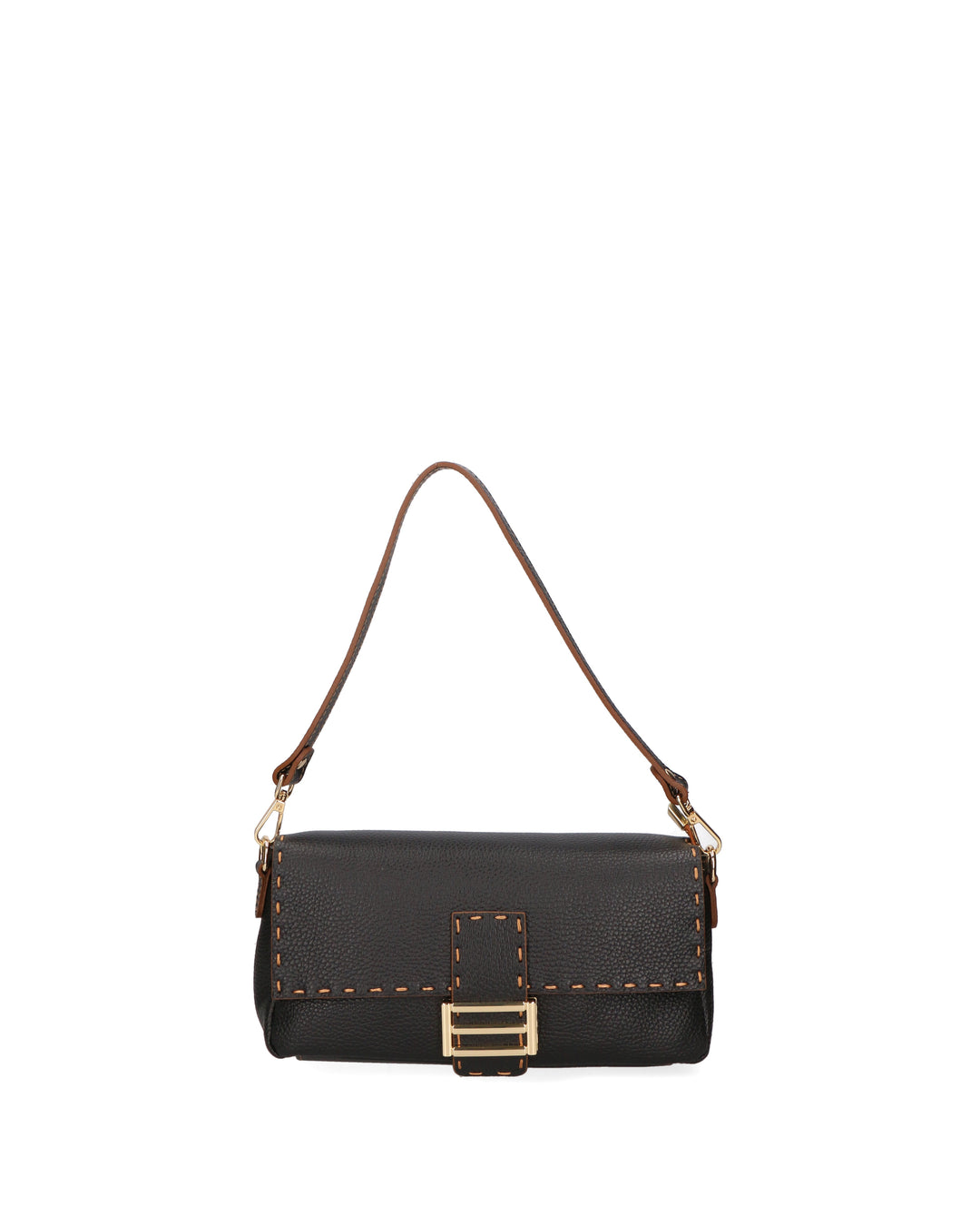 borsa a spalla da Donna in Vera Pelle | gave lux | GLX220686923FBG-D28_NERO