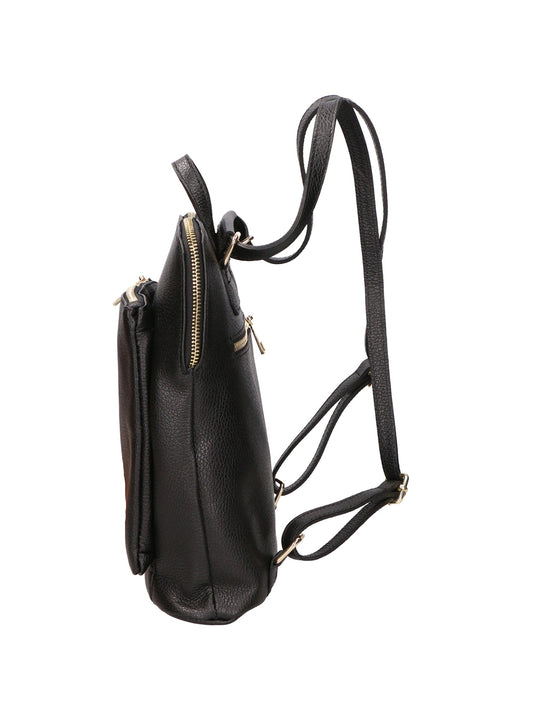Vivenzia Damen-Rucksack aus echtem Leder