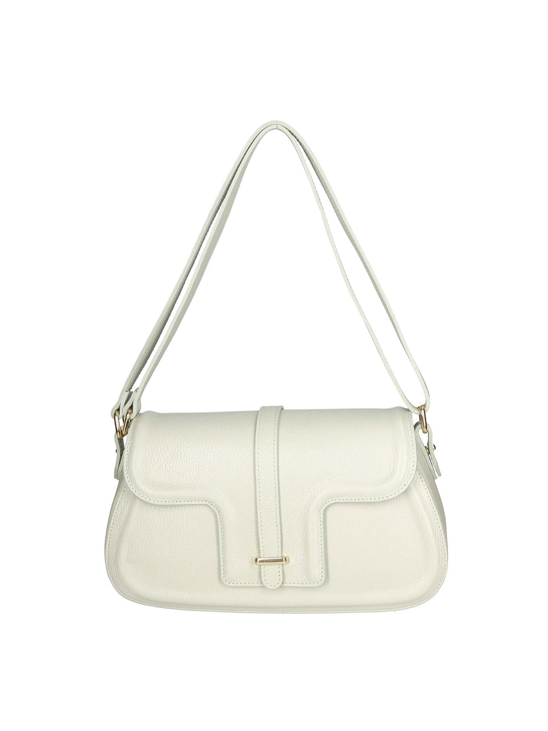 Borsa a spalla da Donna in Vera Pelle | Gave Lux | GLX220499923FBG-D69_BLUE_GLASS