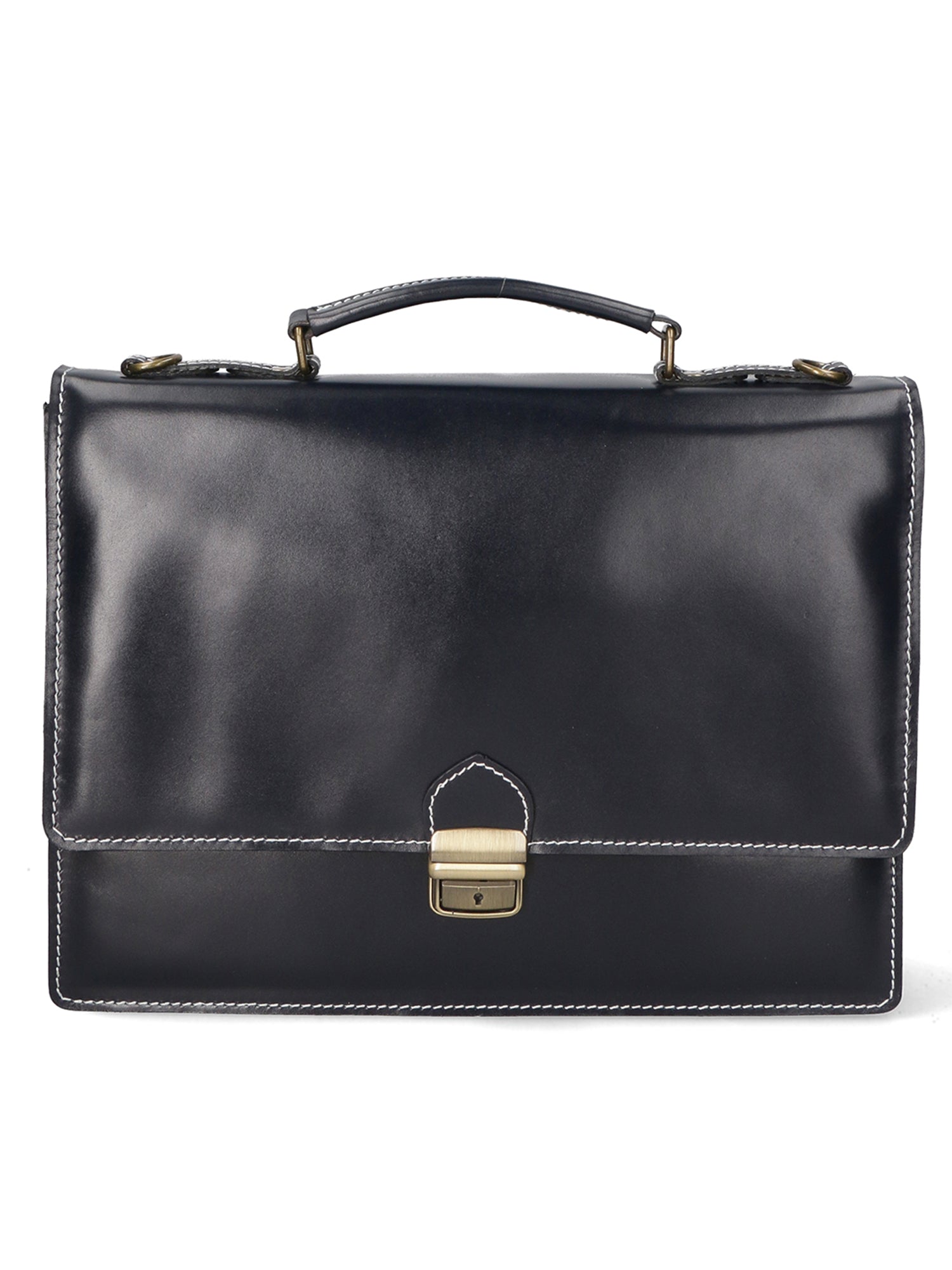 Borsa da lavoro Unisex in Vera Pelle | Gave Lux | GLX22700323FBG-BLU