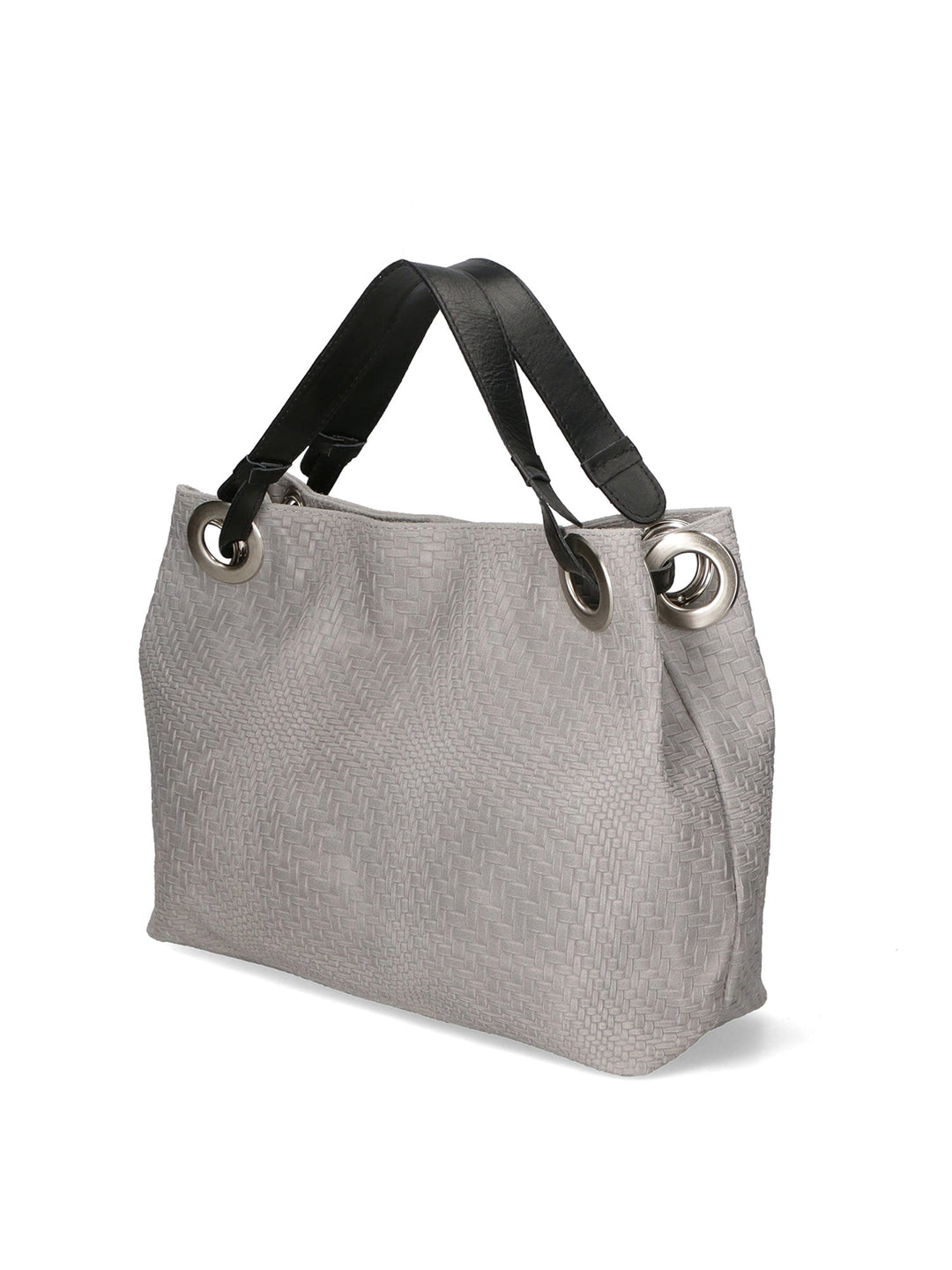Borsa a spalla da Donna in Vera Pelle | Gave Lux | GLX228005923FBG-020_GRIGIO_CHIARO