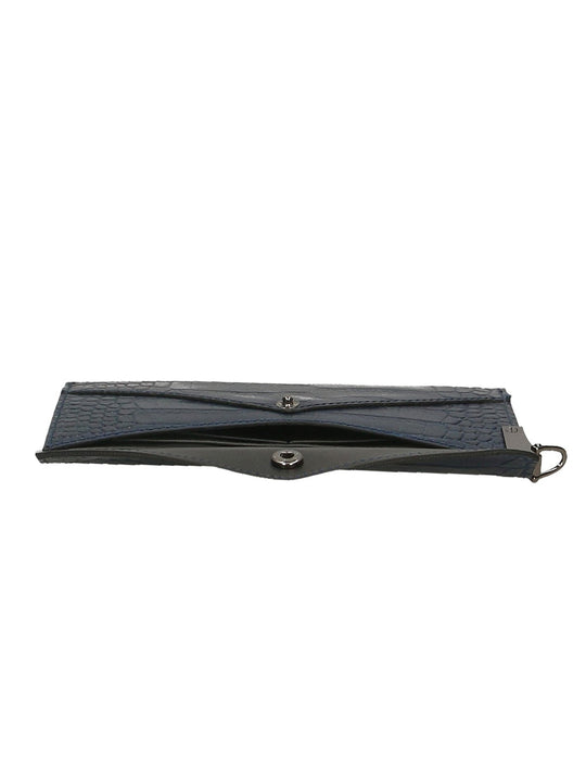 Borsetta portafoglio da Donna in Vera Pelle | Gave Lux | GLX2252201523FBG-BLUSCURO_DARKBLU