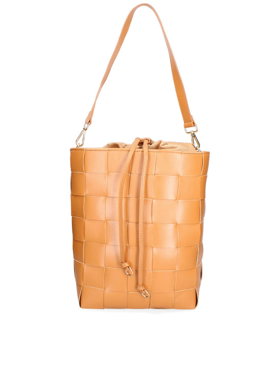 Borsa a spalla da donna In Vera pelle | Gave Lux | GLX22602623FBG-CUOIO