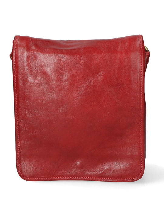 Borsa a tracolla Unisex in Vera Pelle | Gave Lux | GLX22910923FBG-ROSSO_RED