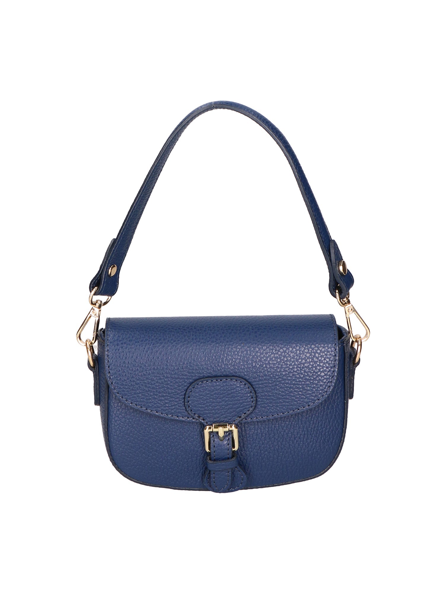 Borsa a spalla da Donna in Vera Pelle | gave lux | GLX220652623FBG-D24_BLU_JEANS