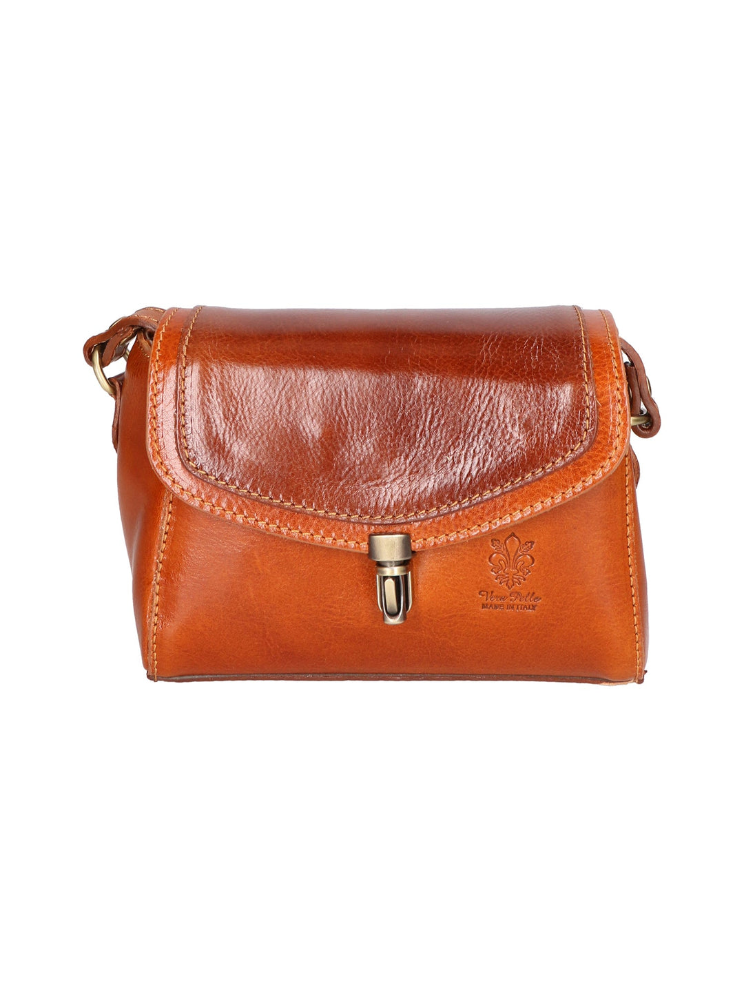 Borsa a tracolla da donna In Vera pelle | gave lux | GLX220711823FBG-CUOIO_+_MARRONE