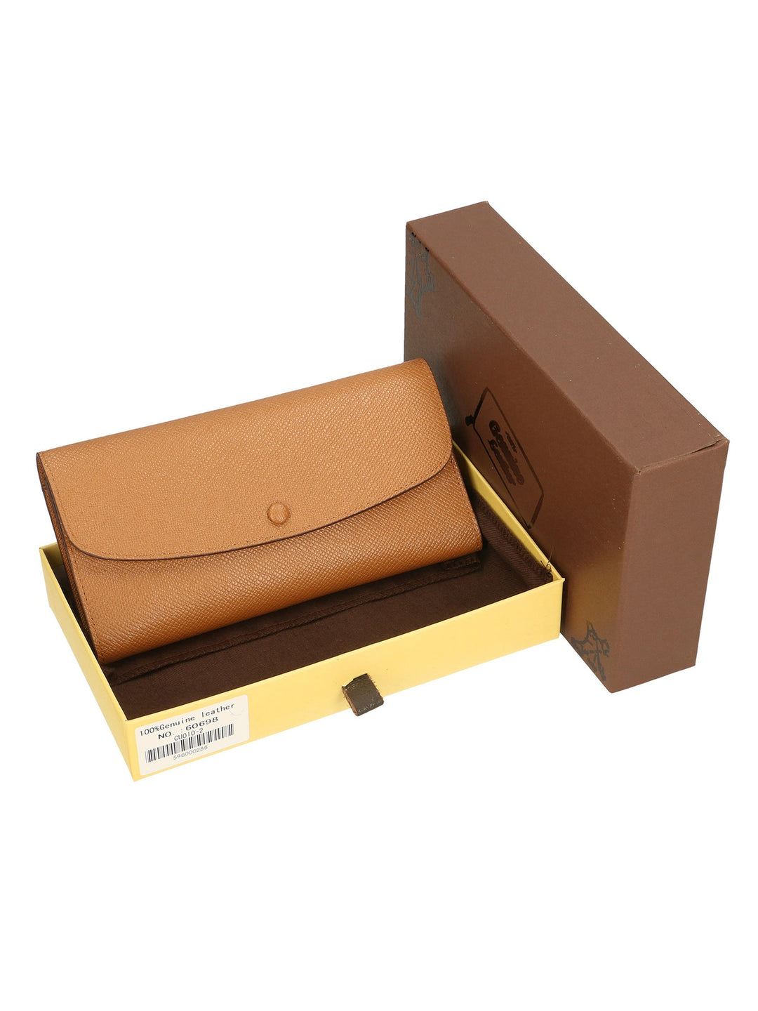 Portafoglio da Donna in Vera Pelle | Gave Lux | GLX2260698-223FBG-CUOIO_COGNAC