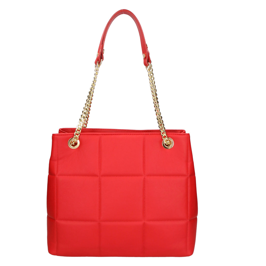 Borsa a mano da Donna in Vera Pelle | Gave Lux | GLX220621723FBG-ROSSO_S58