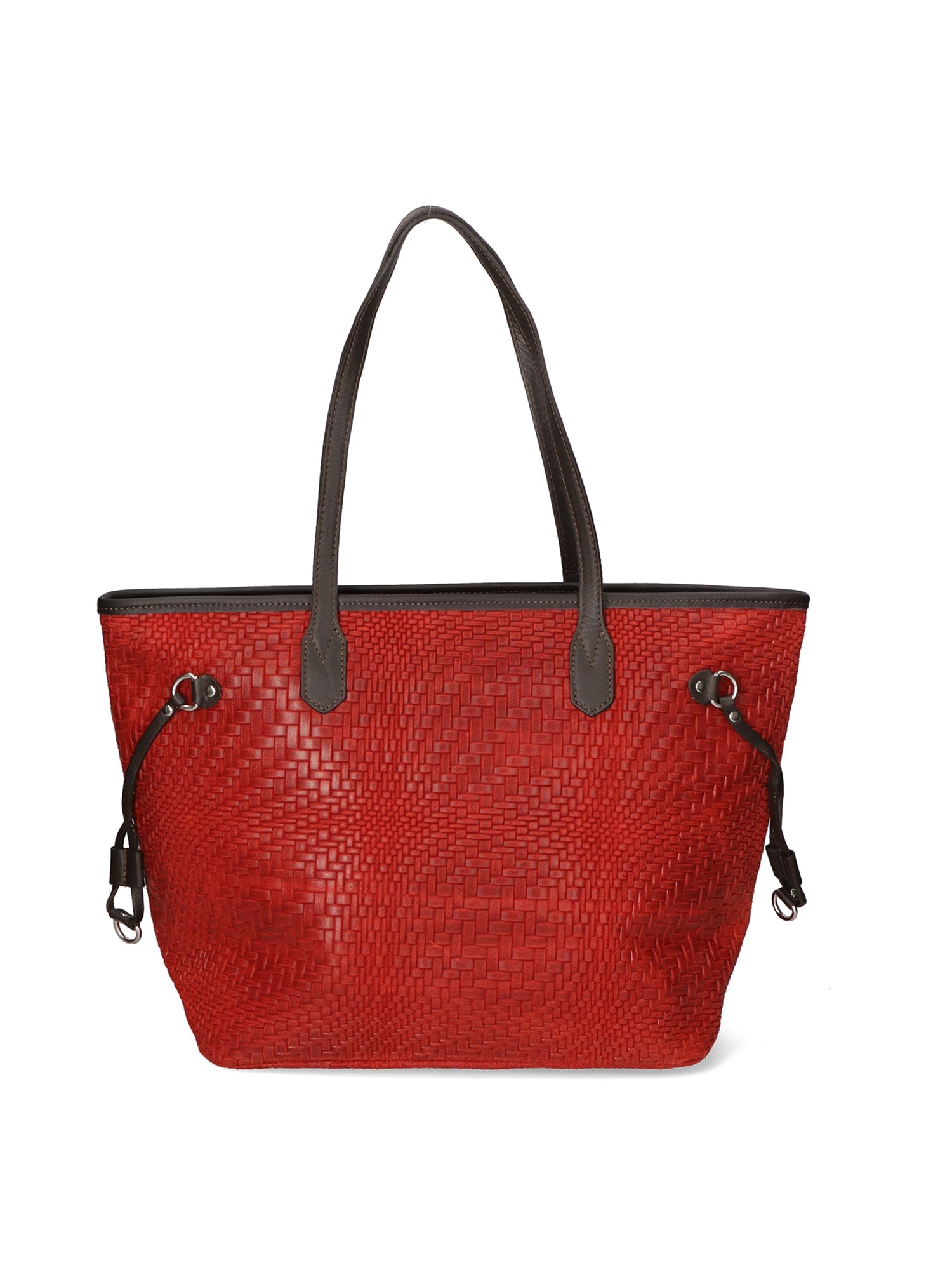 Borsa a spalla da Donna in Vera Pelle | Gave Lux | GLX228006123FBG-ROSSO