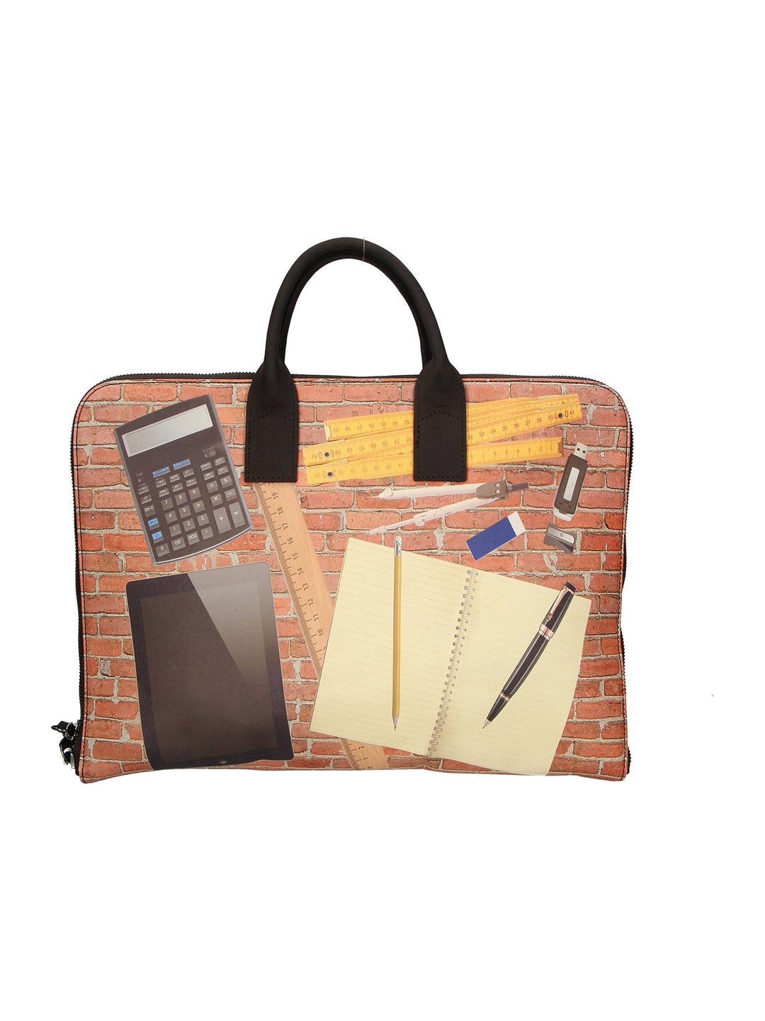 Borsa a mano unisex in Vera Pelle | Gave Lux | GLX22ZG300723FBG-PENNA