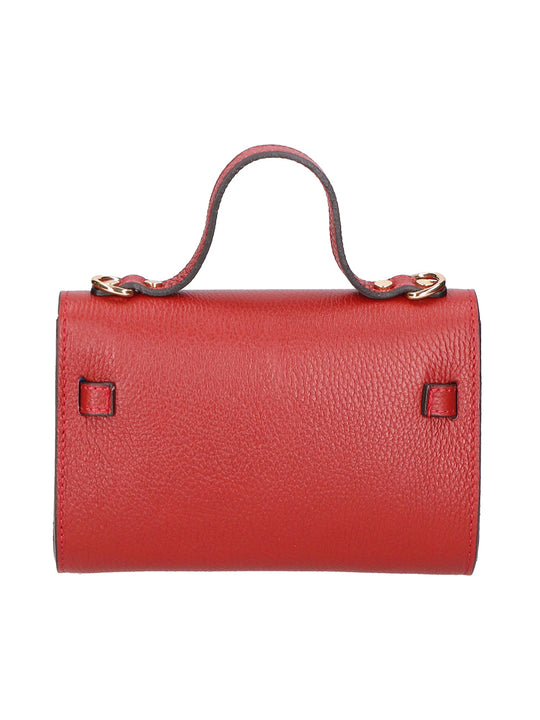 Uma Damen-Clutch aus echtem Leder