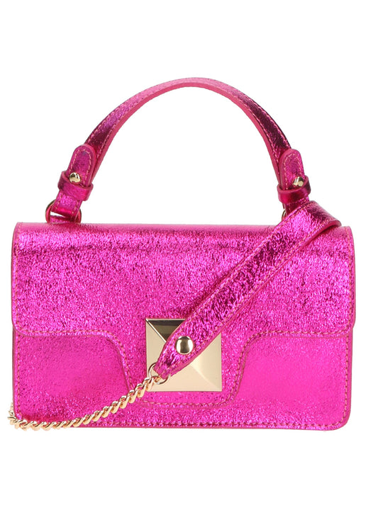 Hellen Damen-Handtasche aus echtem Leder