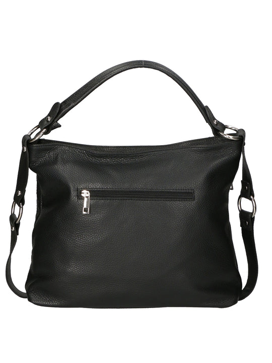Emily Borsa a spalla da Donna in Vera Pelle