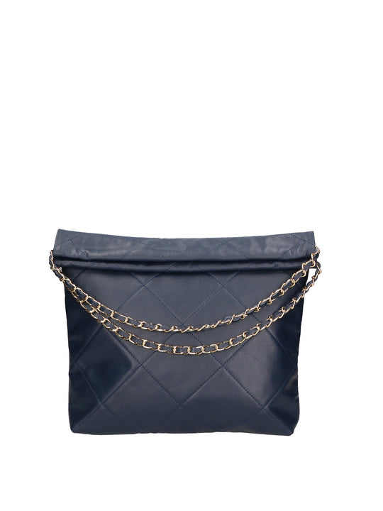 borsa a spalla da Donna in Vera Pelle | gave lux | GLX220689723FBG-S24_BLU_JEANS