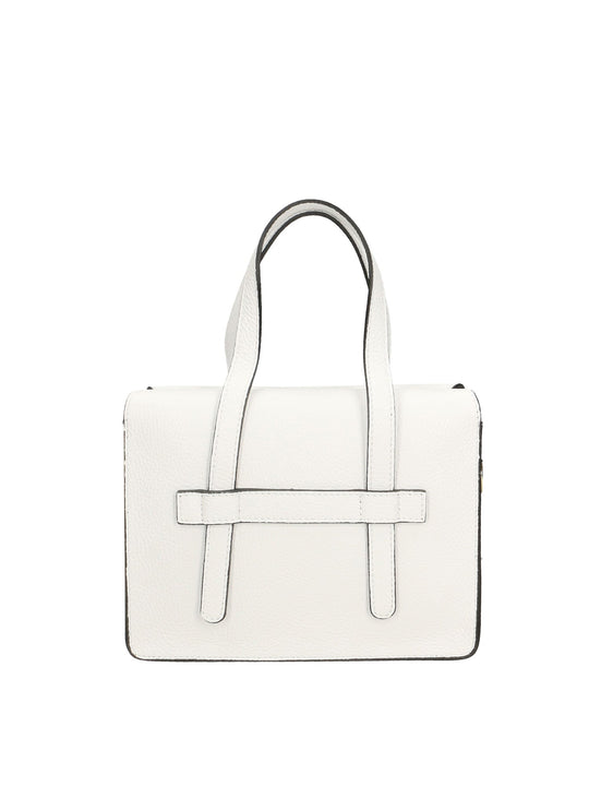 Borsa a mano da donna In Vera pelle | Gave Lux | GLX2219114823FBG-BIANCO