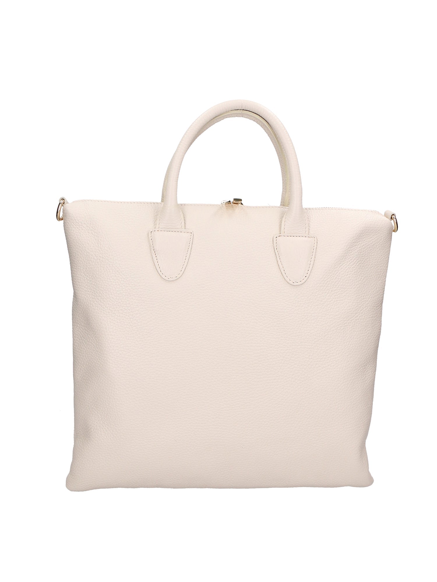 Borsa a spalla da Donna in Vera Pelle | Gave Lux | GLX220598123FBG-D37_LATTE_MILK