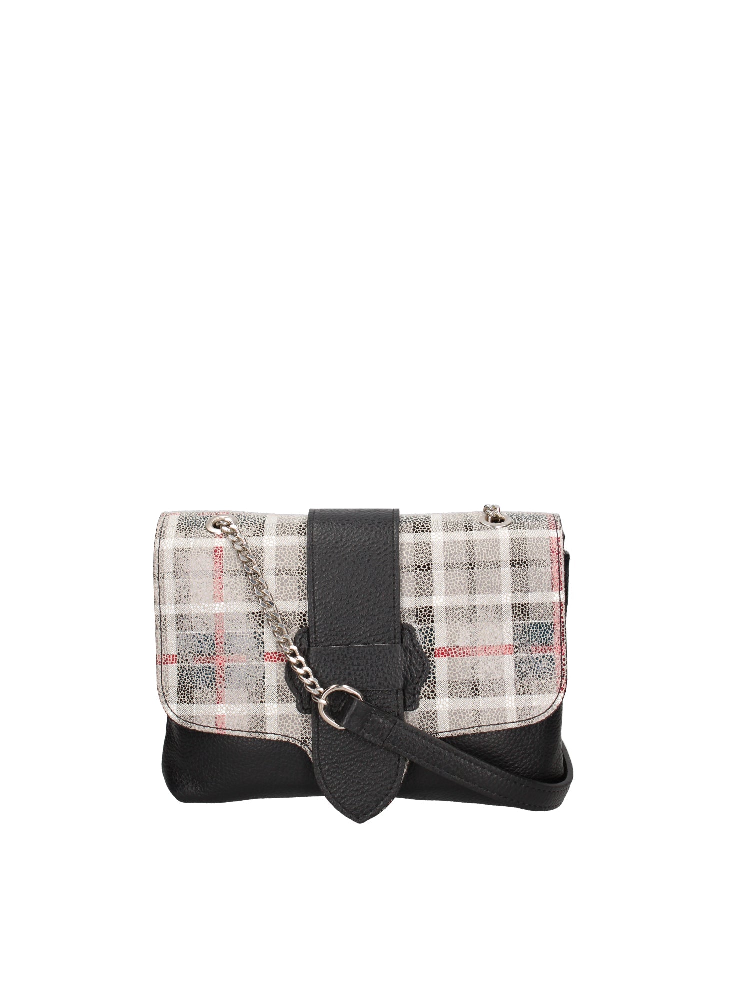 borsa a tracolla da donna In Vera pelle | gave lux | GLX2219494223FBG-NERO+NERO