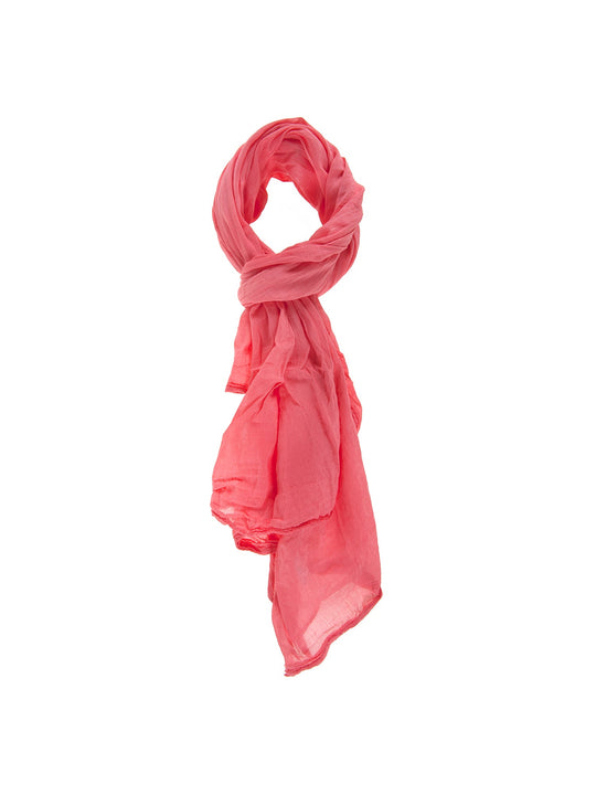 Foulard Unisex in Cotone e seta | Gave Lux | GLX22L203223FBG-ROSSO