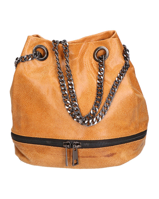 Borsa a spalla da donna In Vera pelle | gave lux | GLX22113123FBG-CUOIO