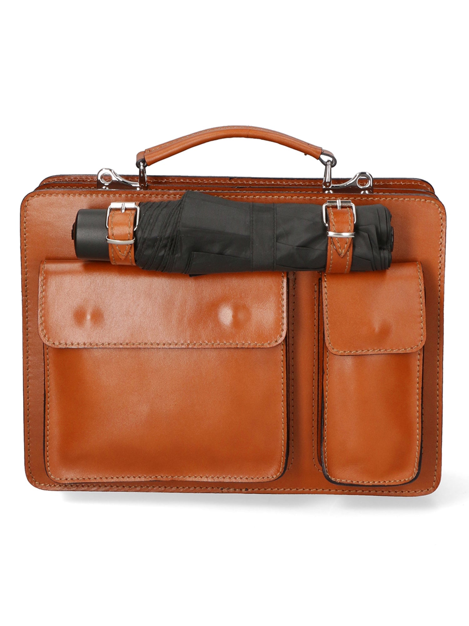 Borsa da lavoro Unisex in Vera Pelle | Gave Lux | GLX22700623FBG-CUOIO