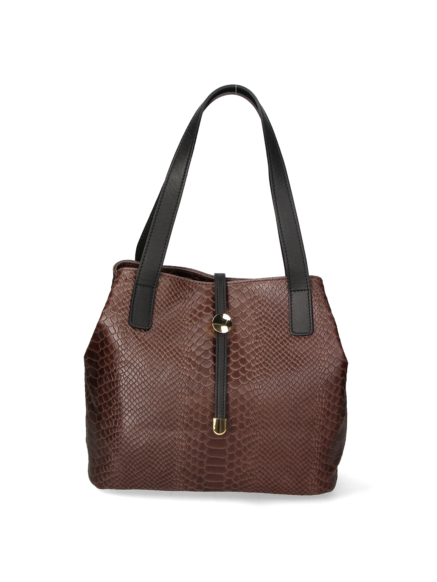 Borsa a mano da Donna in Vera Pelle | Gave Lux | GLX22527623FBG-015_T.MORO
