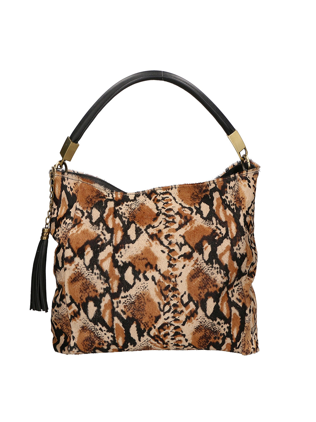 Borsa a spalla da Donna in Vera Pelle | Gave Lux | GLX220547423FBG-PITONE_CUOIIO_007