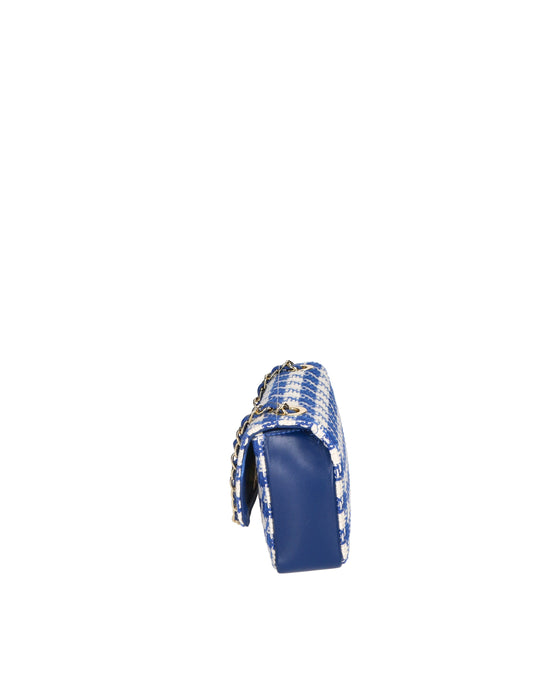 Borsa a tracolla da donna Misto Cotone e Pelle