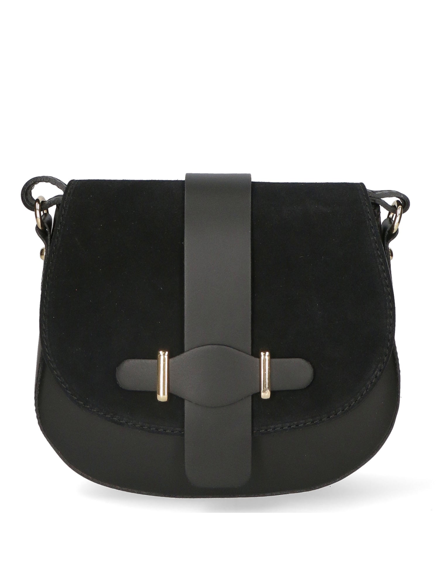 Borsa a tracolla da Donna in Vera Pelle | Gave Lux | GLX221003623FBG-P218_NERO
