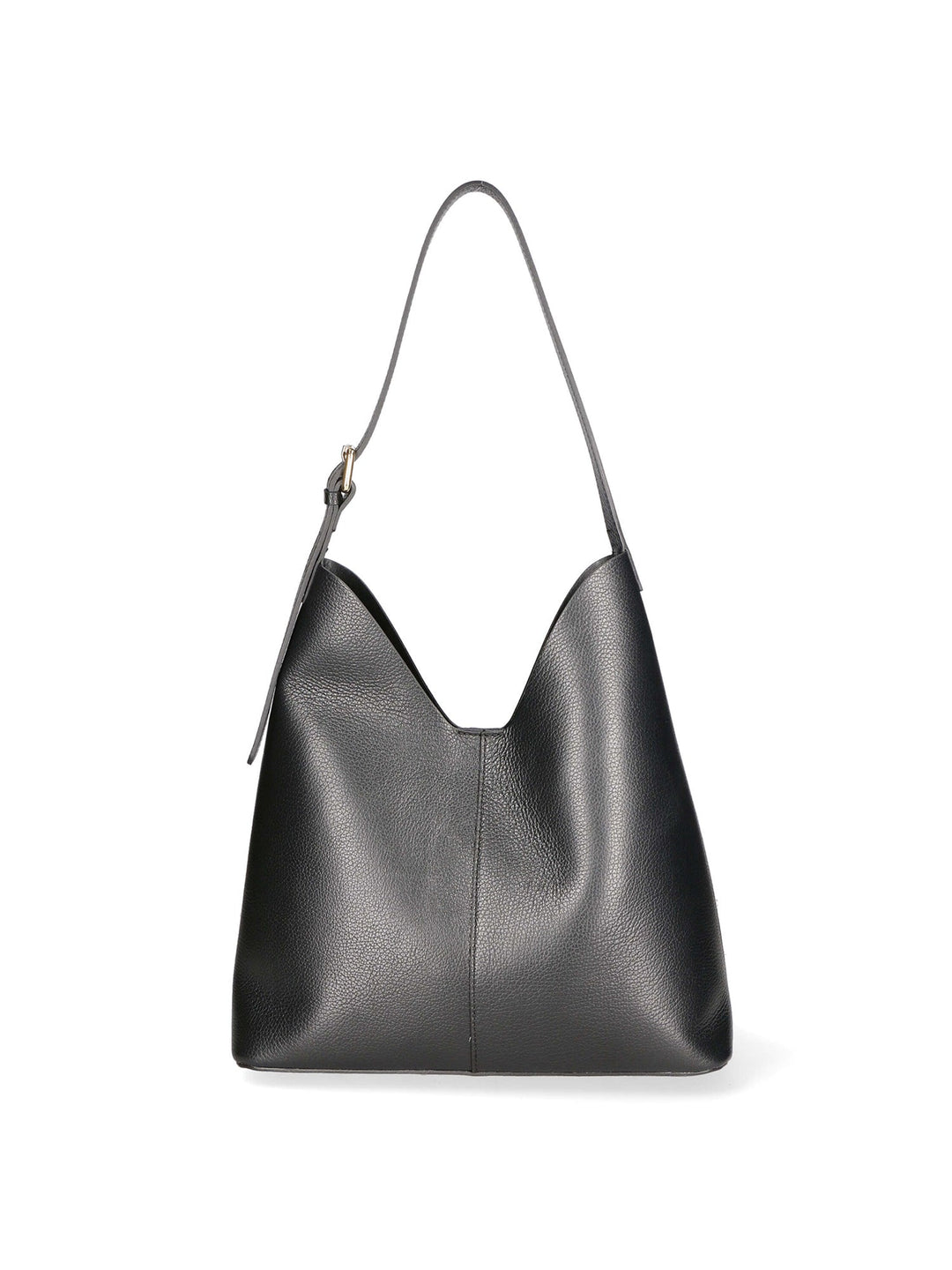 Borsa a spalla da Donna in Vera Pelle | Gave Lux | GLX220451323FBG-D28_NERO_BLACK