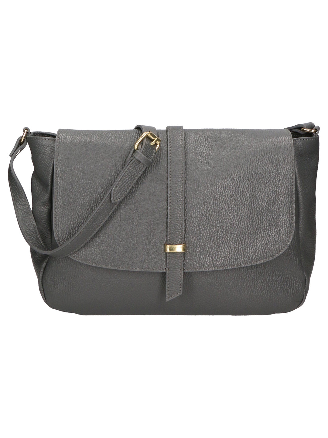 Borsa a spalla da Donna in Vera Pelle | gave lux | GLX220651923FBG-D27_GRIGIO_SCURO