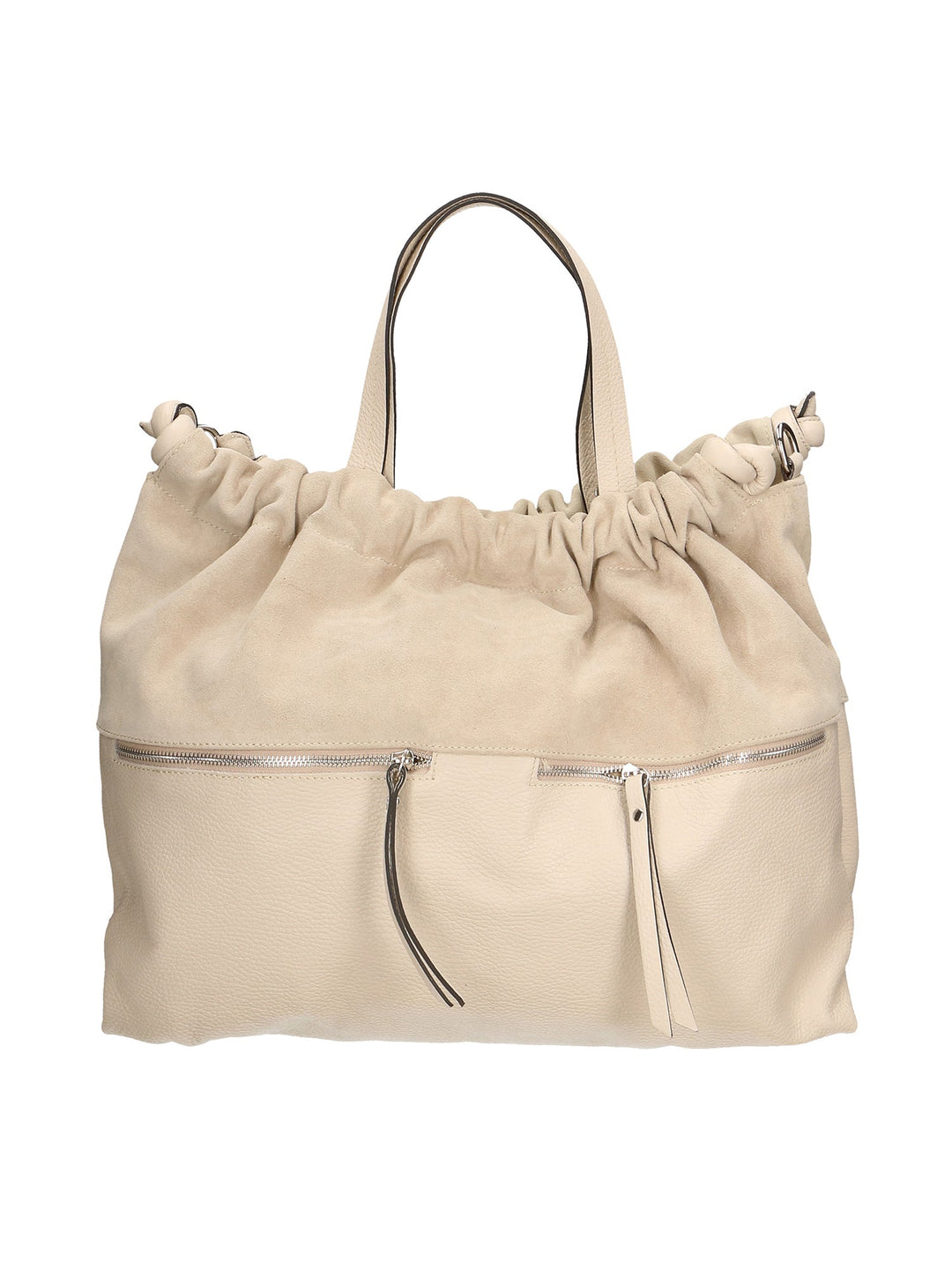 Borsa a mano da Donna in Vera Pelle | Gave Lux | GLX220183823FBG-D37_LATTE_MILK