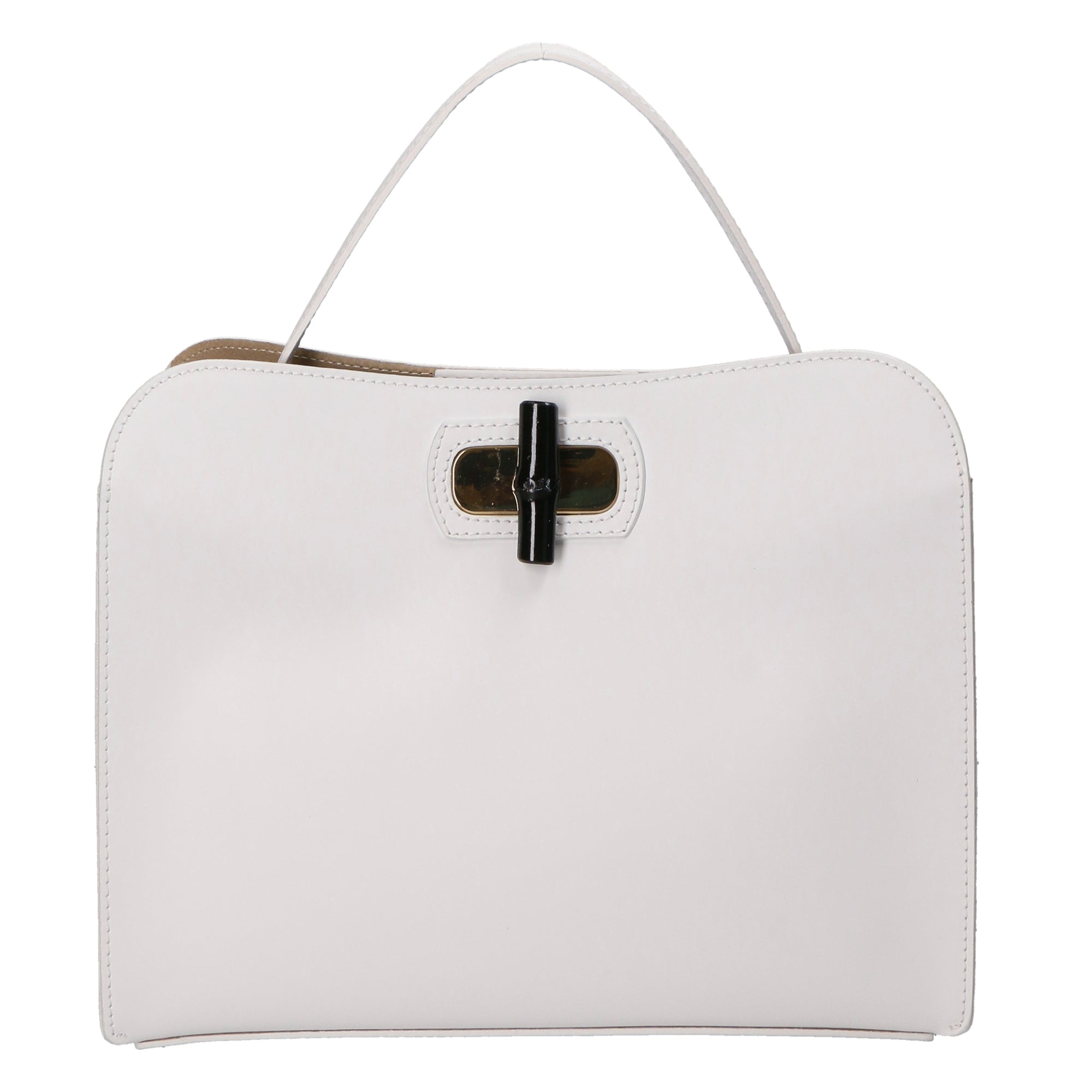 Borsa a mano da Donna in Vera Pelle | Gave Lux | GLX220601223FBG-L101_BIANCO