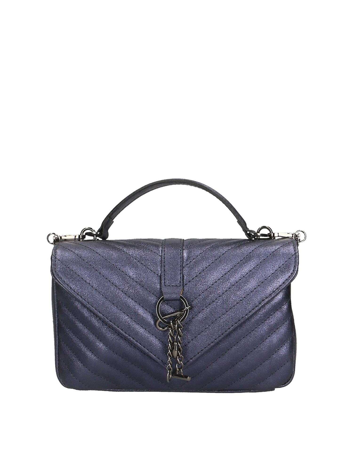 Borsa a tracolla da donna In Vera pelle | Gave Lux | GLX22162623FBG-BLU