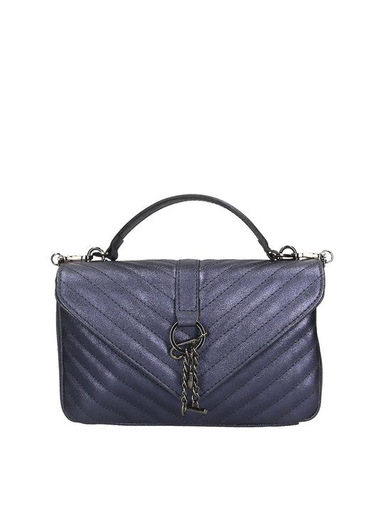 Borsa a tracolla da donna In Vera pelle | Gave Lux | GLX22162623FBG-BLU