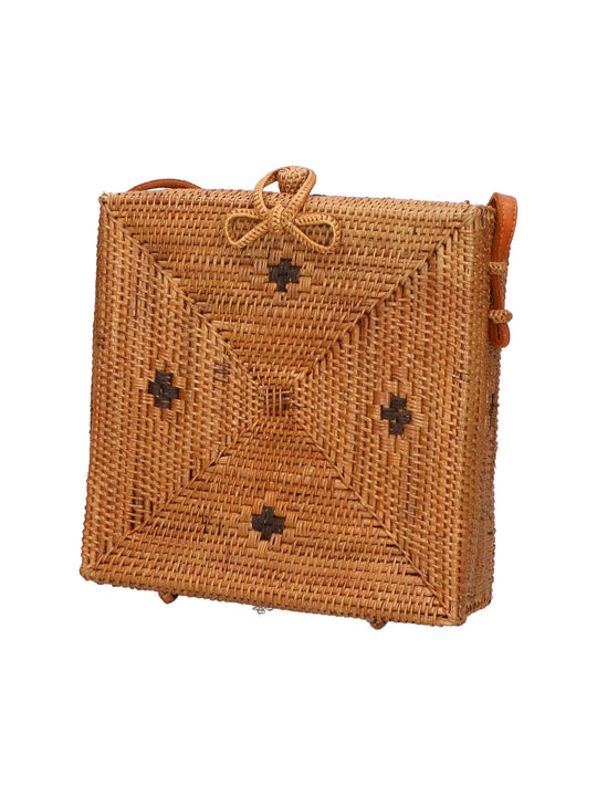 Lara Borsa a tracolla da Donna in Rattan