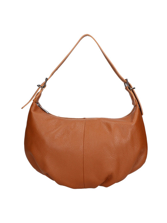 Borsa a spalla da Donna in Vera Pelle | Gave Lux | GLX220651223FBG-CUOIO_SCURO