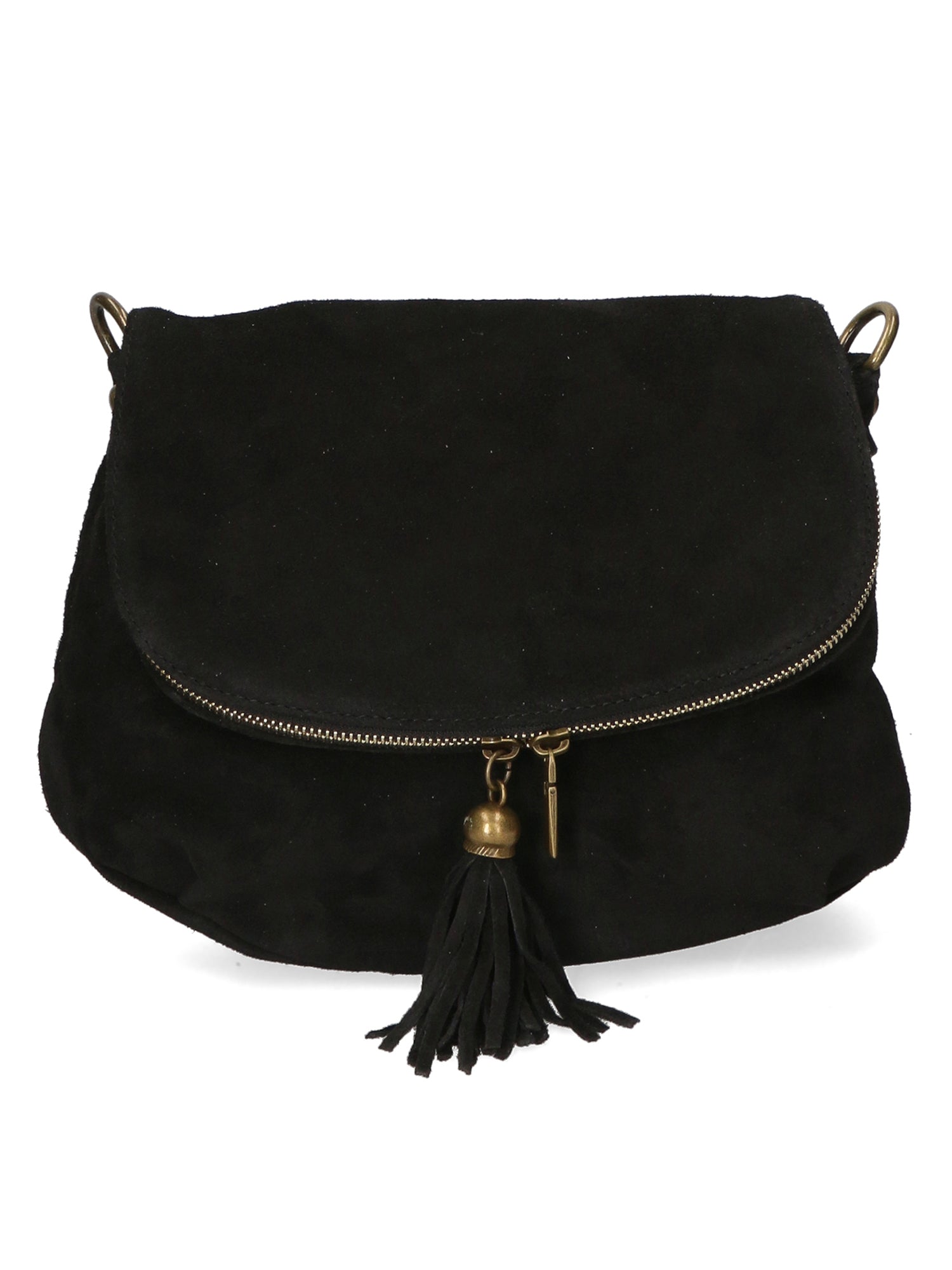 Borsa a tracolla da Donna in Vera Pelle | Gave Lux | GLX228005723FBG-019_NERO